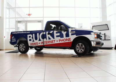 Buckeye Truck Graphics Wrap