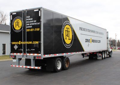 Premium Transportation Logistics Truck Graphics