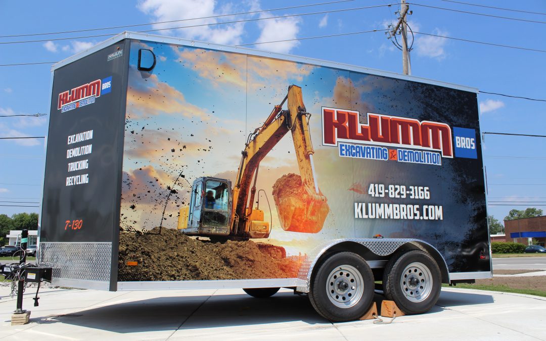 Klumm Bros Trailer Wrap Graphics
