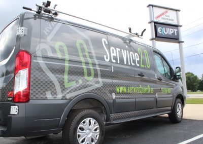 Service 2.0 Van Wrap