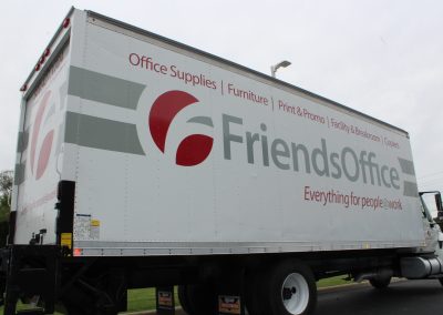 Friends Office Truck Graphics Wrap